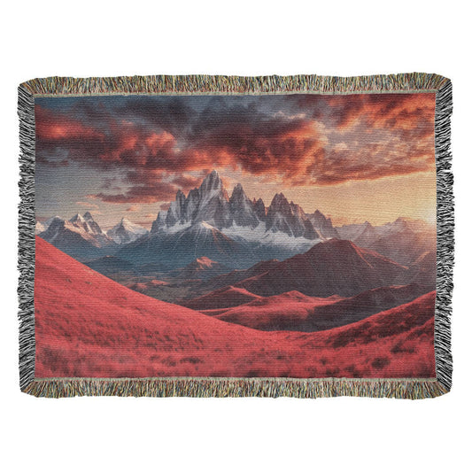 PERSONALIZED PHOTO WOVEN BLANKET (LANDSCAPE)